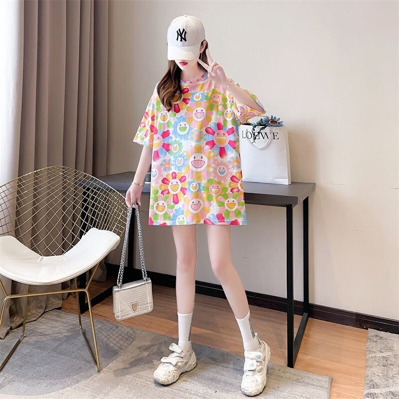 大人可愛い 売り切れ必至 美人度アップ 着回し力抜群 全5色 半袖Tシャツ<F-11520>