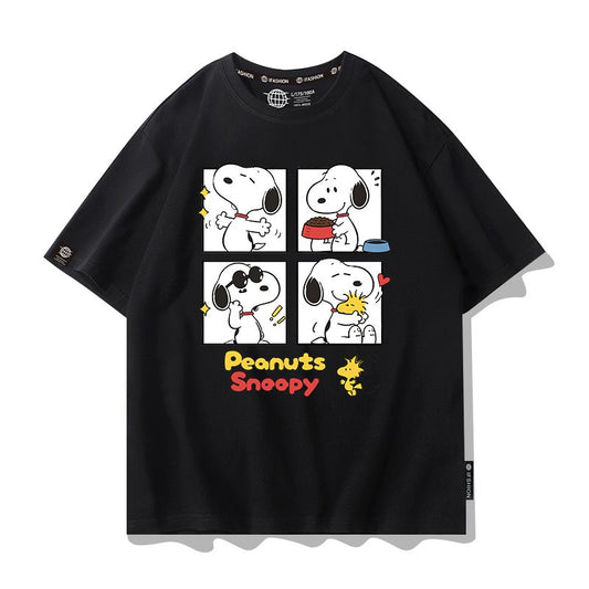 男女兼用 プリント カジュアル Tシャツ F-13452