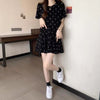今季マストバイ デザイン性抜群 美人度アップ 2色選択可 セットアップ<F-11548>