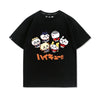 人気上昇中 キュート カジュアル プリント 4色選択 半袖Tシャツ＜F-9189＞
