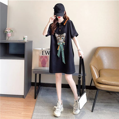 スタイリッシュ   一目惚れ Tシャツ カットソー＜F-3395＞