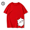 男女兼用 シンプル 着心地良い ゆったり Tシャツ F-13201