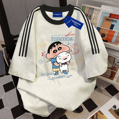 男女兼用 新作 カジュアル 半袖 Tシャツ F-13343