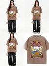 品質のいい プリント カジュアル Tシャツ F-13457