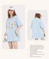 体型カバー シンプル 肌触りよい Tシャツ F-13391