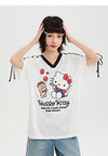 薄手 夏用 Vネック 通気 カジュアル Tシャツ F-13433