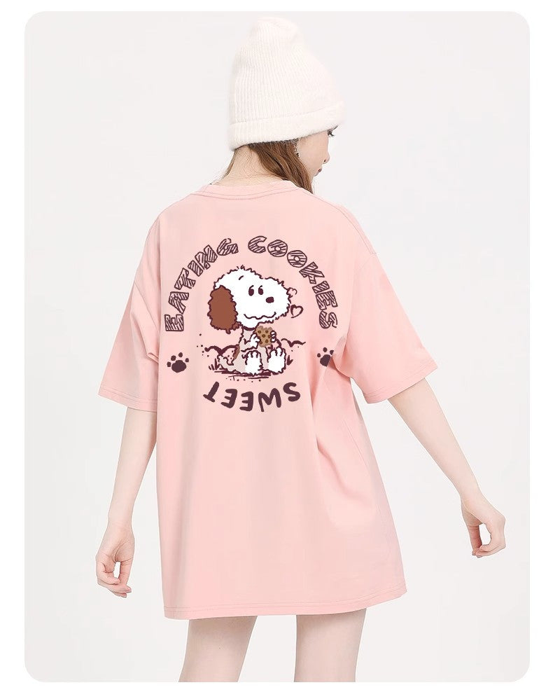 男女兼用 体型カバー シンプル 高品質 Tシャツ F-13374