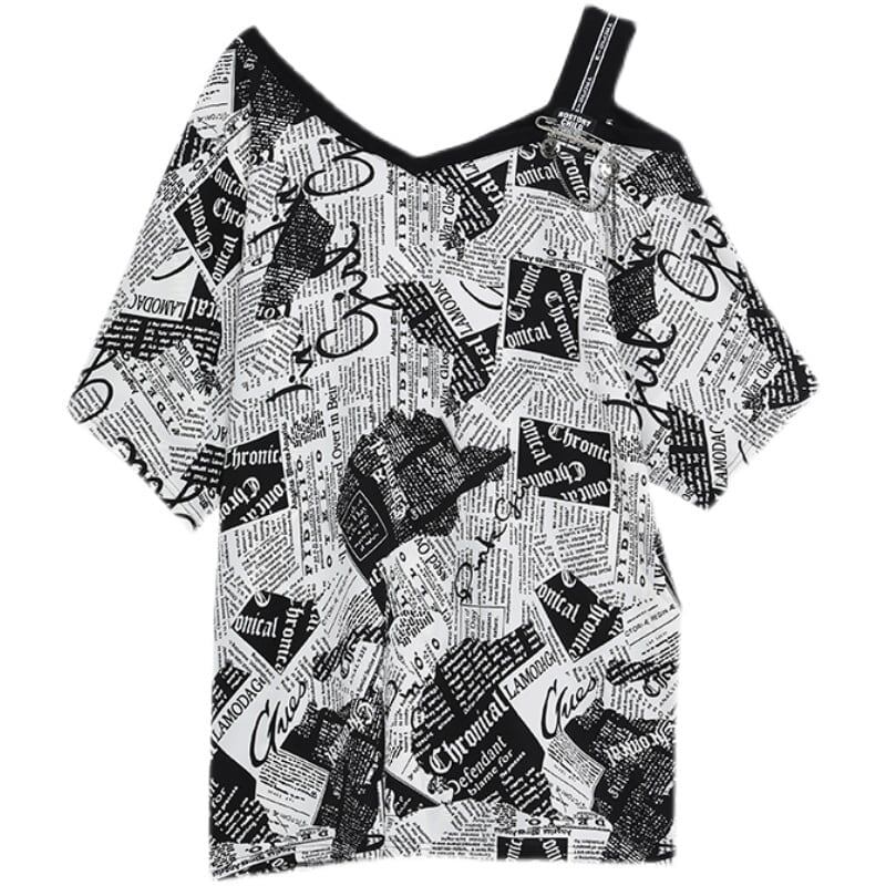 カジュアル   お洒落 Tシャツ カットソー＜F-3143＞