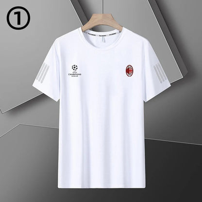 男女兼用 肌触りの良い スポーツ 半袖 Tシャツ F-7065