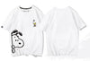 定番シンプル 男女兼用 着心地良い カジュアル 半袖 Tシャツ F-13168