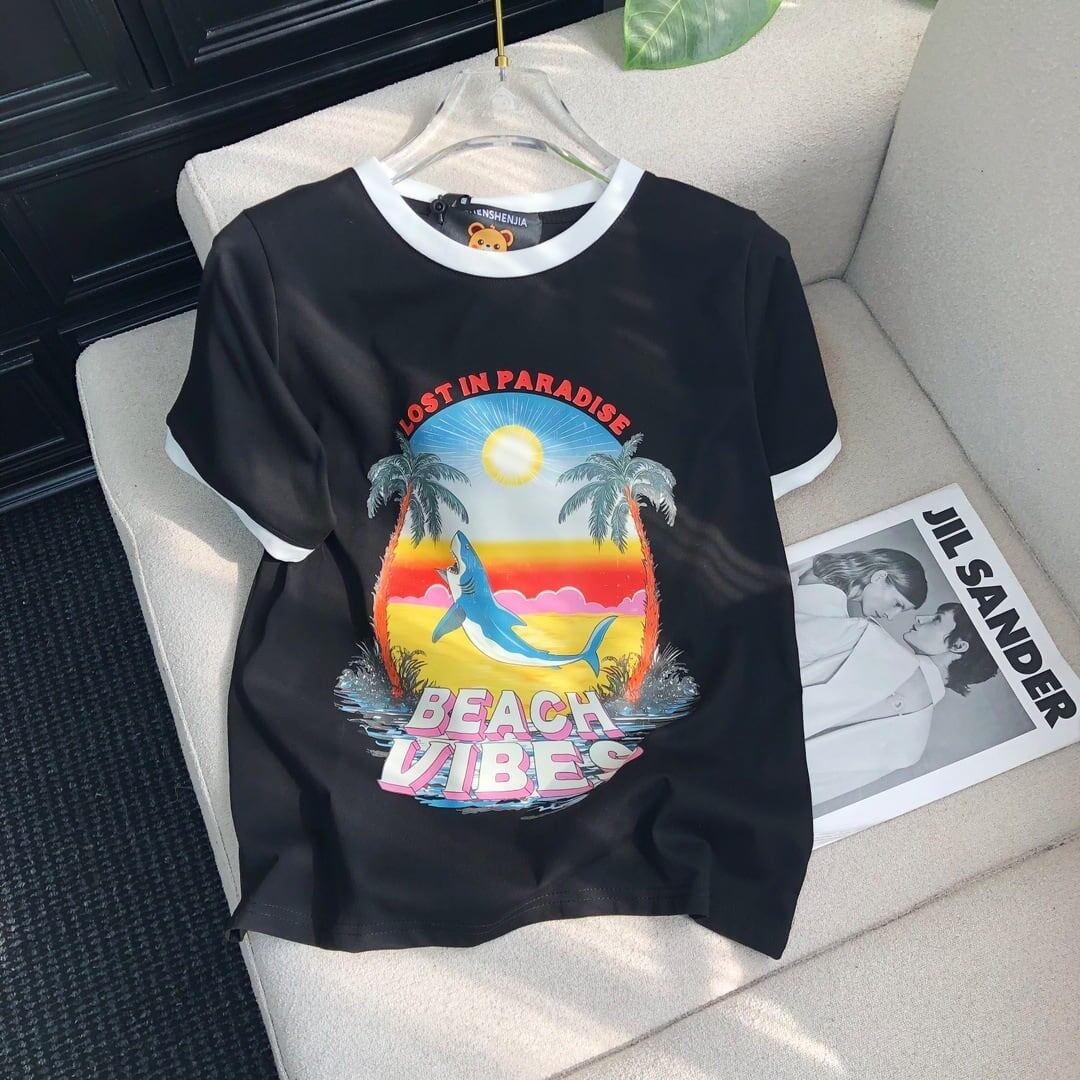 今季マストバイ 海外トレンド おすすめ 好感度UP カジュアル 全3色 半袖 Tシャツ＜F-11560＞