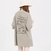 おすすめ 感満々 柔らかくて優しい印象 タイルアップ プリント 4色選択 半袖Tシャツ＜F-9317＞