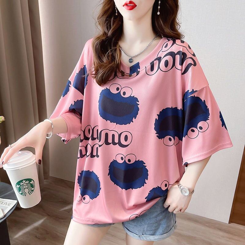 ファッション 美人度アップ 定番シンプル 売り切れ必至 着回し力抜群 全5色 半袖Tシャツ<F-11449>