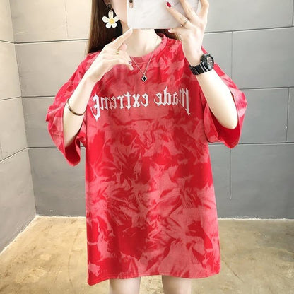 トレンドでかっこいい半袖Tシャツ   この夏絶対に欲しい一作品！<F-2944>