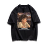 都市ファッショ デザイン オシャレ カジュアル プリント全5色 半袖Tシャツ<F-9258>