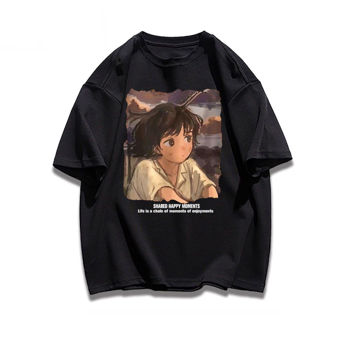都市ファッショ デザイン オシャレ カジュアル プリント全5色 半袖Tシャツ<F-9258>
