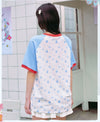 甘系 双子 ラグランスリーブ ゆったり 甘カジュアル Tシャツ F-13500