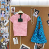 一枚で視線を奪う プリント カジュアル Tシャツ F-13459