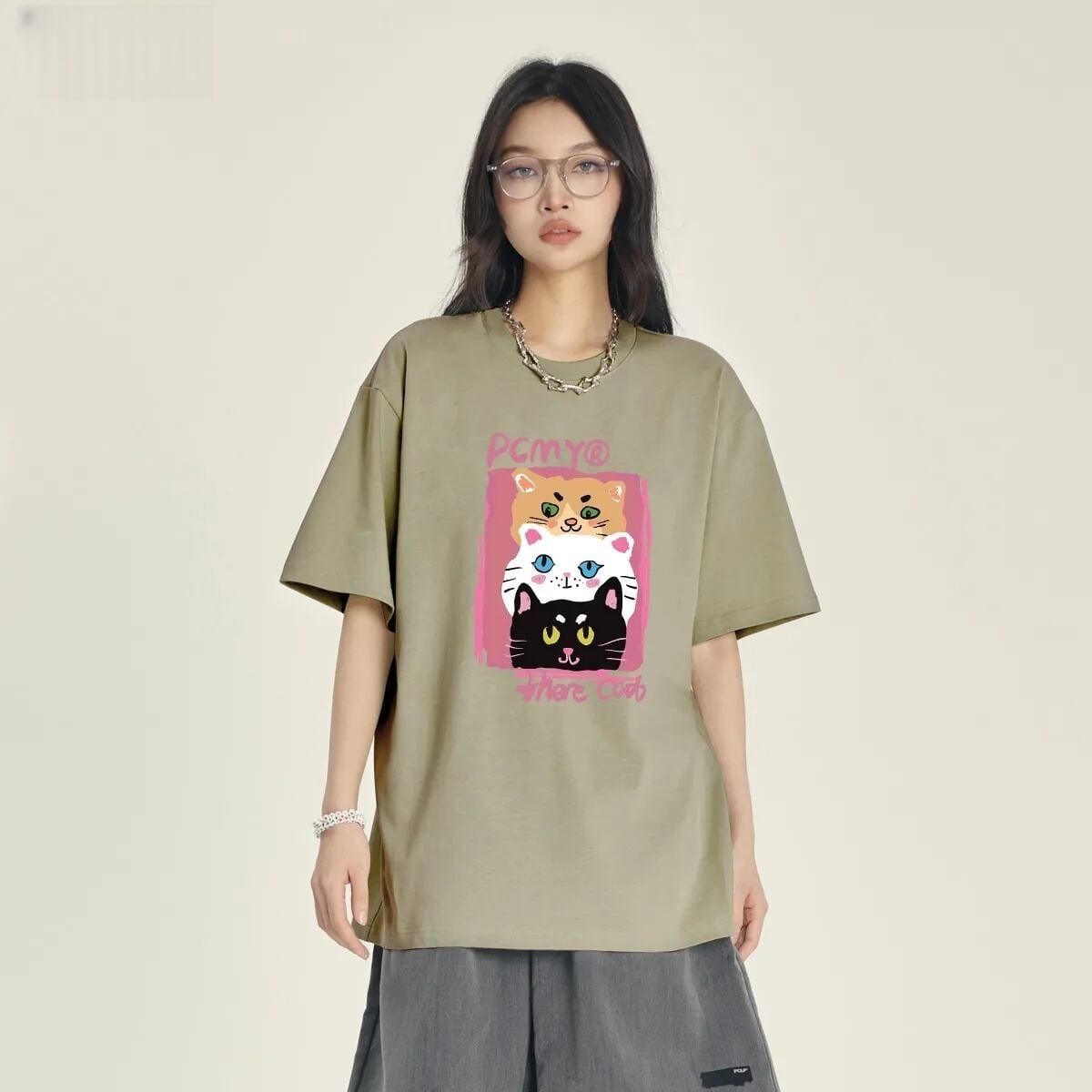 大好評 海外トレンド 定番シンプル 好感度UP カジュアル 全3色 半袖 Tシャツ ＜F-11283＞