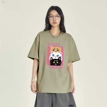 大好評 海外トレンド 定番シンプル 好感度UP カジュアル 全3色 半袖 Tシャツ ＜F-11283＞