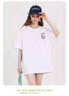 男女兼用 体型カバー シンプル 高品質 Tシャツ F-13374