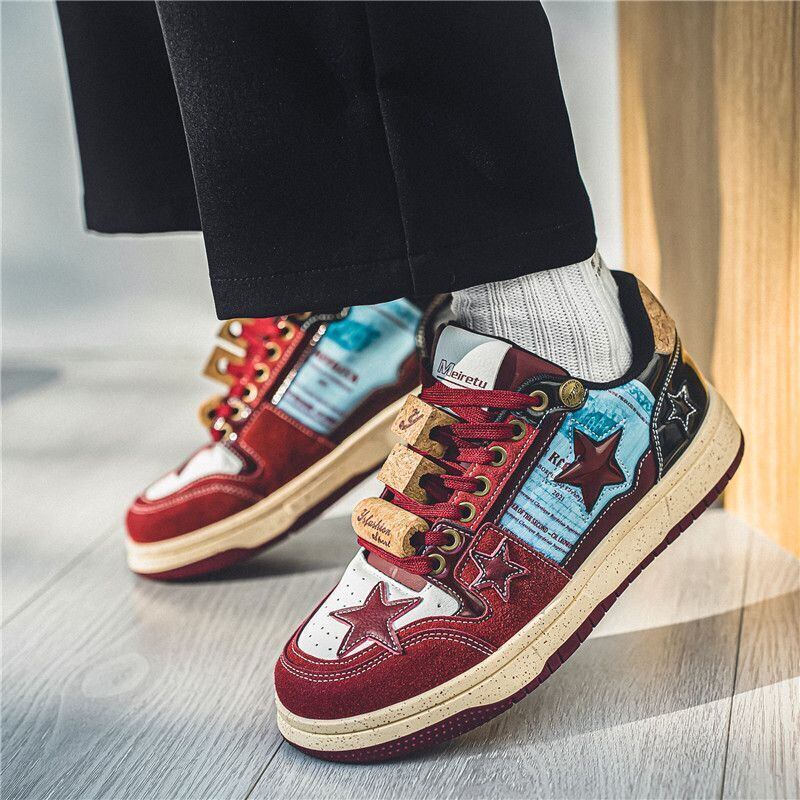 新商品 オシャレ度満点 絶対欲しい 個性派 2種類選択可 スニーカーF-8936