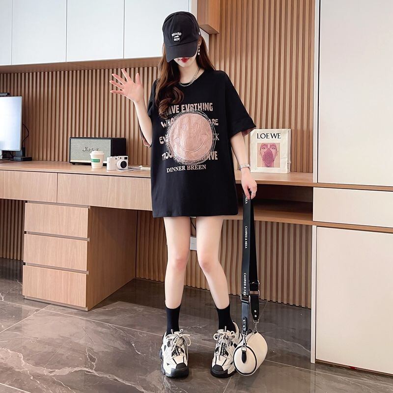 大好評 カジュアル 絶対欲しい キュート プリント全3色 半袖Tシャツ カットソー ＜F-8600＞
