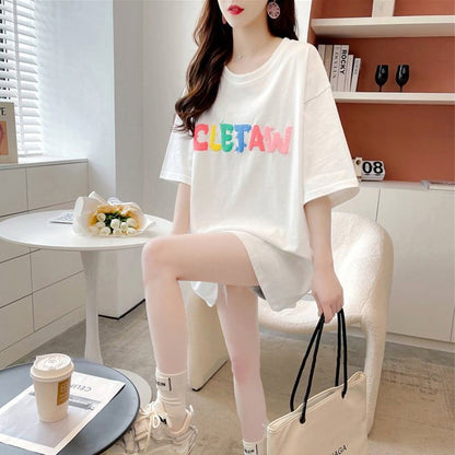 オシャレ度満点 アルファベット 一目惚れ Tシャツ カットソー＜F-3071＞