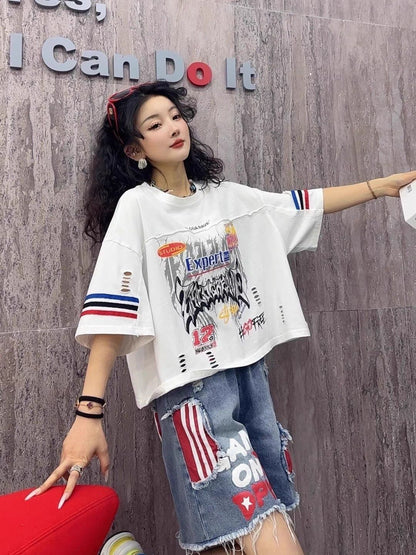 ファッション 美人度アップ おすすめ 好感度UP カジュアル 全4色 半袖 Tシャツ ＜F-11219＞