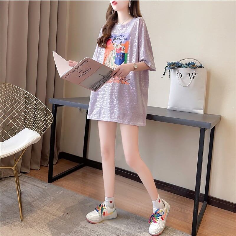 好感度満載   美感いっぱい Tシャツ カットソー＜F-3548＞