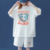 早い者勝ち   半袖Ｔシャツⅹパンツセット全4色