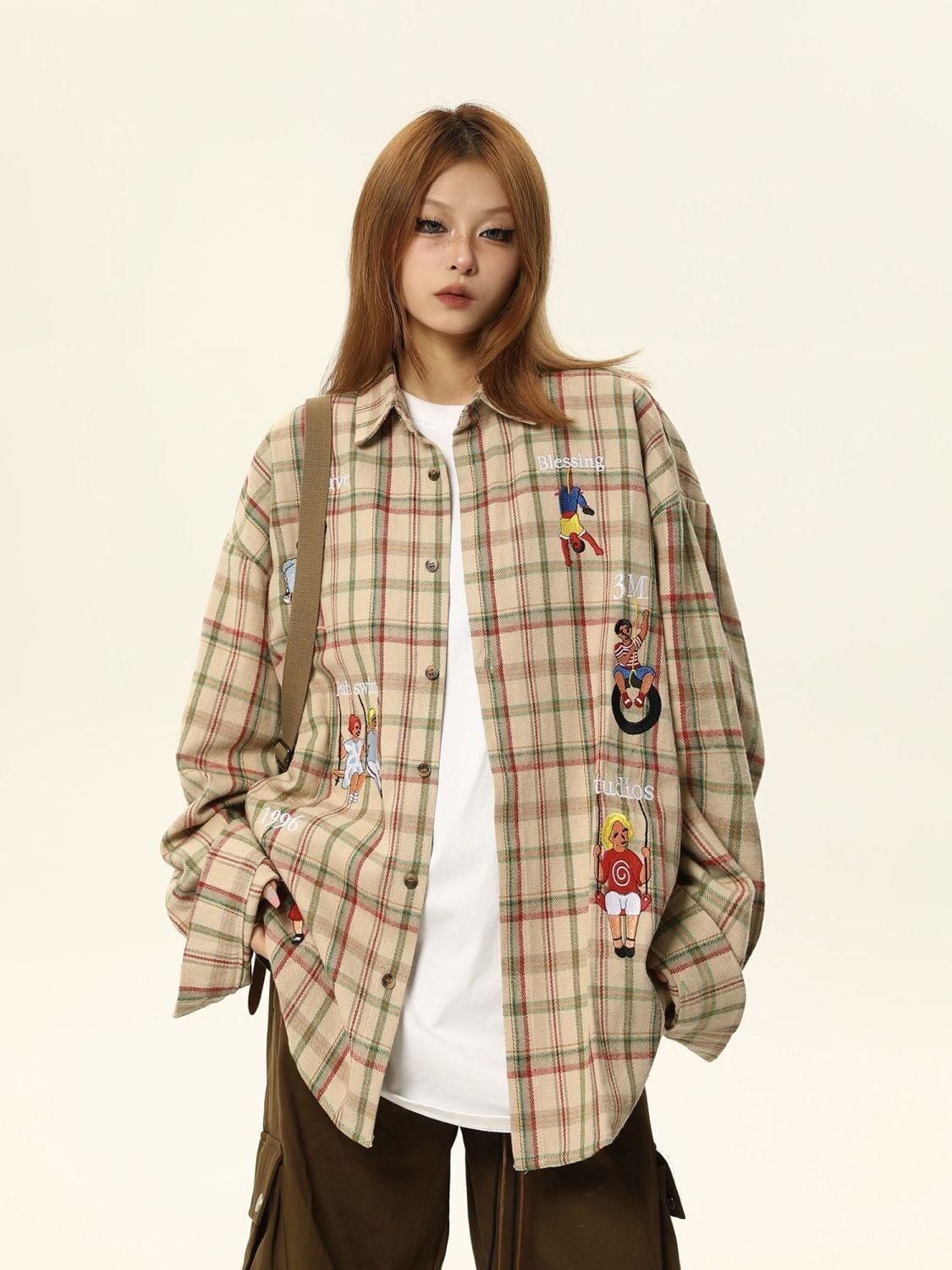 大活躍 個性派 ファッション シャツF-6520