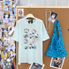 売れ筋 プリント カジュアル Tシャツ F-13458