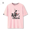 定番シンプル おすすめ 着回し力抜群 プリントロゴ 半袖 Tシャツ F-7096