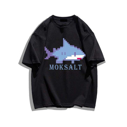 売り切れ必至 カジュアル スタイルアップ プリント全6色 半袖TシャツF-9092