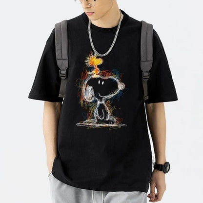 ファッション感満々 着心地良い 全5色 半袖 Tシャツ F-13095