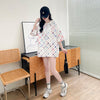 着回し力抜群 カジュアル 個性派 ゆったりトップス 半袖Tシャツ 全2色＜F-8263＞