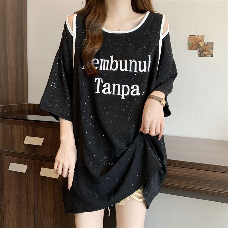 絶対欲しい 特別デザイン 個性派 プリント 2色選択 半袖Tシャツ＜F-8554＞