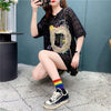 デザイン感   チャーミング Tシャツ カットソー＜F-3199＞