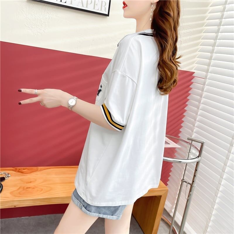 カジュアル   オシャレ度満点 Tシャツ カットソー＜F-3650＞