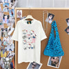 売れ筋 プリント カジュアル Tシャツ F-13458