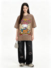 品質のいい プリント カジュアル Tシャツ F-13457