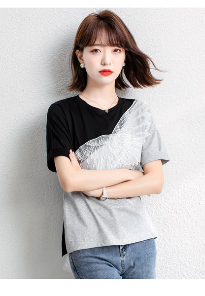 【半額！期間限定！！】超人気 上質 ファッション 半袖シャツ<F-6597>