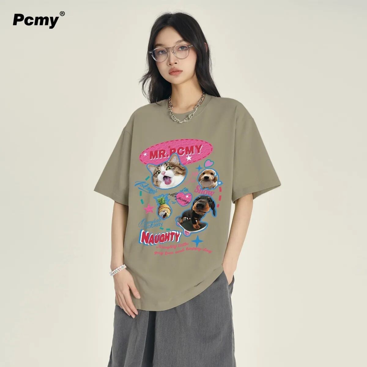 美人度アップ 海外トレンド 定番シンプル 好感度UP カジュアル 全3色 半袖 Tシャツ ＜F-11284＞