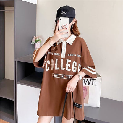 デザイン感   チャーミング Tシャツ カットソー＜F-3623＞