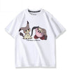 男女兼用 シンプル 着心地良い ゆったり Tシャツ F-13188