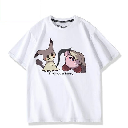 男女兼用 シンプル 着心地良い ゆったり Tシャツ F-13188