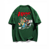 男女兼用 早い者勝ち カジュアル プリント Tシャツ F-13332