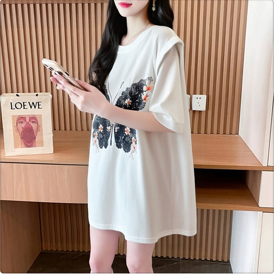 定番シンプル 着回し力抜群 売り切れ必至 全5色 半袖Tシャツ<F-11557>