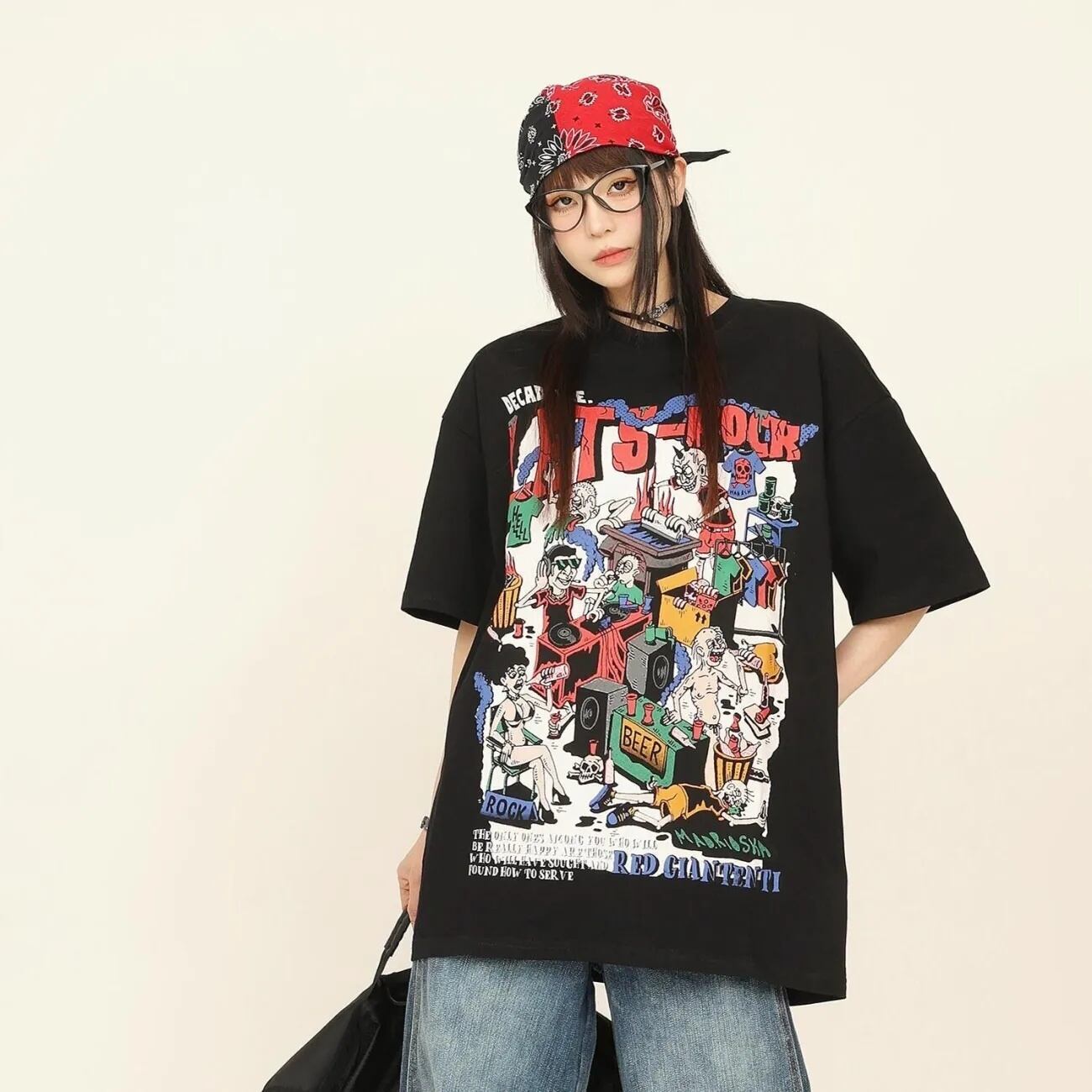 売れ筋 早い者勝ち 絶対流行 カジュアル 2色選択 Tシャツ<F-11524>